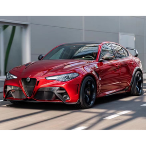 Kit carrosserie pour Alfa Romeo Giulia, style <span class=keywords><strong>GTA</strong></span>, pare-chocs avant en fibre de carbone, capot moteur, garde-boue - Product Image 4