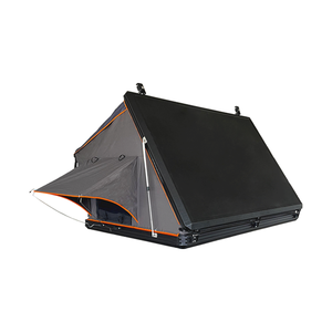 Tente de toit en aluminium à coque rigide imperméable pour 4 personnes, tente de <span class=keywords><strong>camping</strong></span> pour utilisation en extérieur sur voiture - Product Image 1