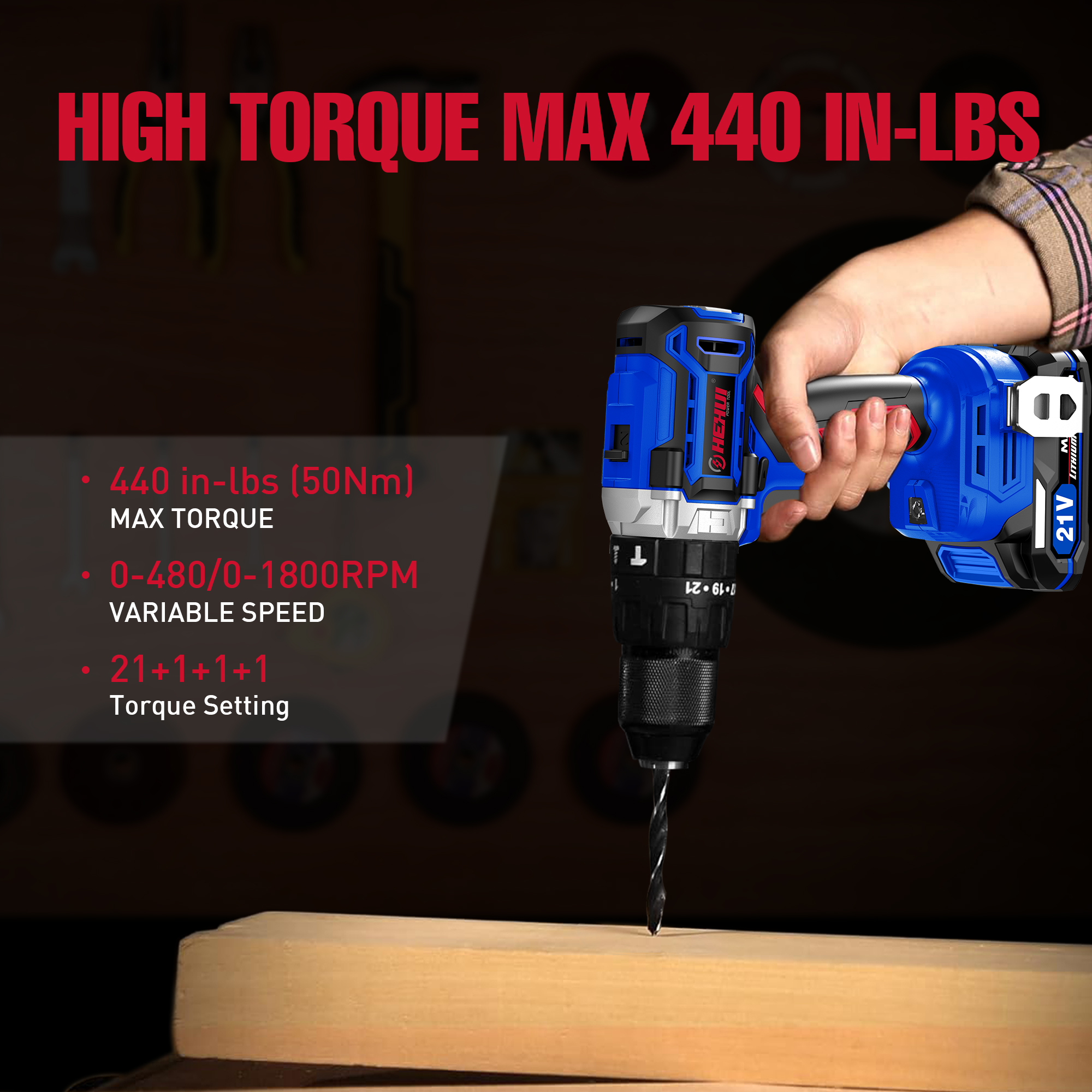 battery powered drill