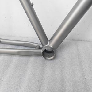 Cadre de vélo de route de course en alliage de titane léger Waltly avec axe traversant, montage standard, frein à disque - Product Image 2