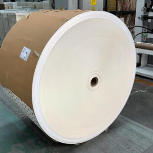 Rouleau de papier enduit PE, pâte vierge 320 g/m², écologique, imperméable, taille personnalisée, pour la fabrication de gobelets en papier (matière première) - Product Image 1