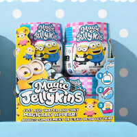 Boîte mystère Minion Magic Shaker : Jouet en plastique activé par l'eau avec figurine DIY à faire apparaître en remouquant l'eau