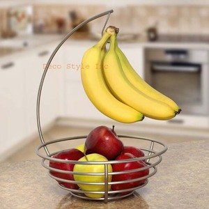 Bol de fruits en fil métallique - Product Image 1