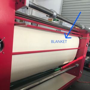 ส่วนลดพิเศษสำหรับอุตสาหกรรม ผ้าห่มกันความร้อน Nomex 100% สำหรับเครื่องถ่ายโอนความร้อนแบบลูกกลิ้ง อุปกรณ์บริการ - Product Image 4