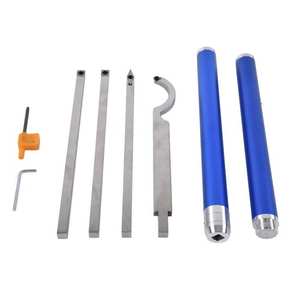 8 cái/bộ Carbide gỗ Máy tiện công cụ Pro hoán đổi cho nhau grip xử lý chèn Cutter gỗ chuyển công cụ thiết lập - Product Image 2