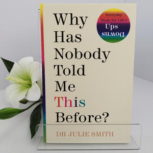 Libri in inglese per adulti più popolari per alleviare lo stress e il benessere emotivo Perché nessuno mi ha mai <span class=keywords><strong>detto</strong></span> questo prima 20x13 cm - Product Image 1