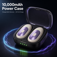 Ensemble de chauffe-mains rechargeables 2026, batterie 14000 mAh, étui de charge, 2 chauffe-mains électriques portables USB Type C avec protection contre la surchauffe