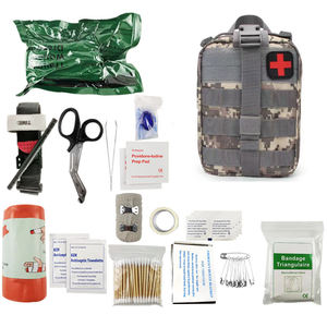 Forniture mediche di emergenza Kit di pronto soccorso di sopravvivenza Kit di emergenza per il terremoto, avventura all'aria aperta - Product Image 1