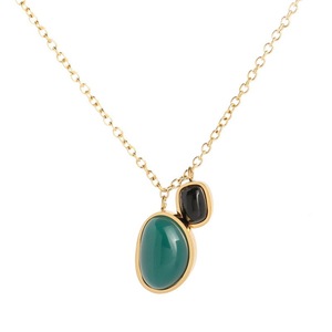 INS สร้อยคอขายดีพร้อมจี้มาลาไคต์ - Product Image 4