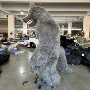 Promozione Efun gonfiabile che cammina <span class=keywords><strong>Costume</strong></span> <span class=keywords><strong>da</strong></span> <span class=keywords><strong>lupo</strong></span> divertente in movimento cartone animato realistico <span class=keywords><strong>lupo</strong></span> <span class=keywords><strong>Costume</strong></span> gonfiabile mascotte per la vendita - Product Image 6