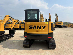 Excavatrice SANY SY60 de 6 tonnes avec moteur Isuzu, composants PLC et engrenages, modèles SY55C, SY75C, SY60C - Product Image 4