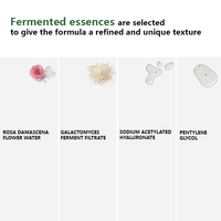 Tonique en spray à l'hydrolat de rose de Damas fermenté naturel OEM, hydratation intense, éclaircissant, brume faciale, eau de galactomycès, soin de la peau