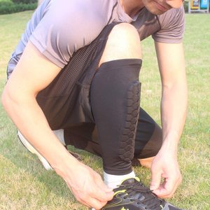 Protège-tibias souples en gros, chaussettes de football, protection des jambes, coussinets de sécurité pour les pieds - Product Image 4