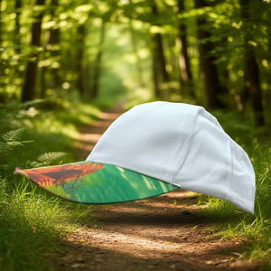 Gorra de Campamento Paloma Blanca Estampada de 6 Paneles, de Algodón Ajustable, para Primavera y Verano - Product Image 2