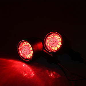 Đèn xi nhan LED kiểu cổ điển dành cho xe <span class=keywords><strong>Harley</strong></span>, chất liệu nhôm, tích hợp đèn báo rẽ cho hệ thống chiếu sáng xe máy - Product Image 6