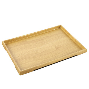 Rectangular Wooden <b>Tray</b> Set Yellow Wood Grain Serving <b>Tray</b> For <b>Tea</b> Coffee Dessert Sushi Japanese Korean Cuisine - Product Image 4