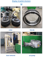 Machine de fabrication de granulés de bois à prix d'usine, haute efficacité, certifiée CE, moulin à granulés de biomasse à matrice plate pour sciure, paille et déchets de bois