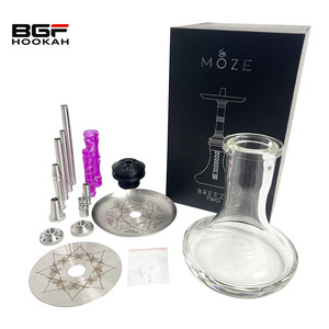 Alta calidad púrpura alemán Moze Breeze 2 Shisha Mini juego de Cachimba de acero inoxidable - Product Image 3