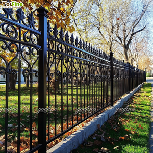 Clôture en <span class=keywords><strong>fer</strong></span> <span class=keywords><strong>forgé</strong></span> YOUFINE pour décoration extérieure <span class=keywords><strong>de</strong></span> <span class=keywords><strong>jardin</strong></span>, style moderne, en vente - Product Image 4