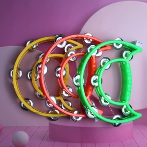 Tambourin lumineux à clochettes métalliques pour percussion lumineuse colorée, KTV et événements festifs - Product Image 6