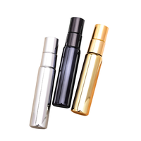 10ml Galvanisierte UV-Glas-Sprühflasche Tragbare Parfüm- und Kosmetik-Dosierflasche