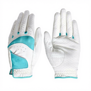 Gants de golf professionnels MUDASSAR SPORTS en cuir véritable Cabretta, fermeture auto-agrippante, imperméables, antidérapants, prise en main douce, durables - Product Image 5
