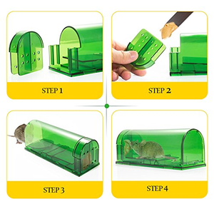 ABS Plastic <strong>Rat</strong> <strong>Trap</strong> Box <strong>Humane</strong> Live Catch <strong>Rat</strong> Mouse <strong>Trap</strong> - Product Image 5