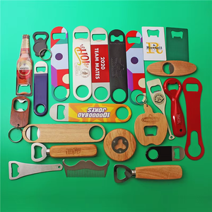 Открывалка для пивных бутылок из нержавеющей стали с деревянной ручкой и эпоксидной смолой, креативная, модная, многоразовая, с ПВХ-покрытием - Product Image 6