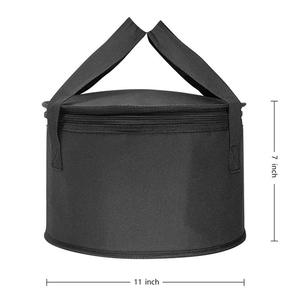 Borse Termiche Pieghevoli Impermeabili <span class=keywords><strong>in</strong></span> Tessuto Oxford di Grande Capacità per Pizza e Torte, con Chiusura a Cerniera, Riutilizzabili - Ingrosso Fabbrica - Product Image 4