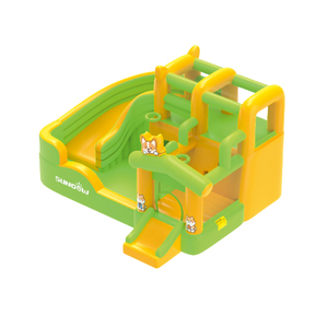 Parc de trampolines gonflables Sundow pour enfants, château gonflable commercial extérieur avec toboggan - Product Image 1