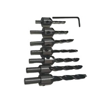 Hot Sale HSS Hexagon Head Woodworking Countersink Drill Bit Set Hand Tools Set