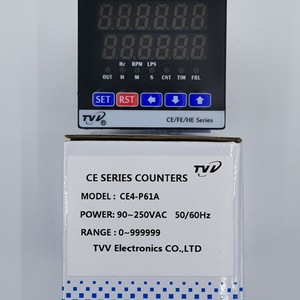 TVV CE4-P61A Counter <b>Timer</b> Tachometer 48x48mm Multifunctional Digital Display - Product Image 4