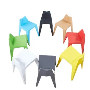 Современные прочные пластиковые стулья в Китае современные обеденные стулья