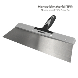 Spatola in acciaio 380 mm. Maniglia in TPR - Product Image 4