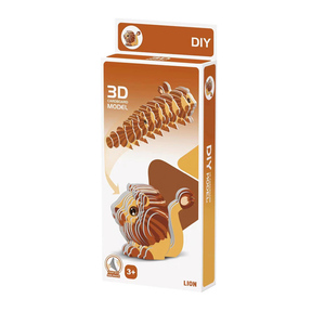 Quảng cáo trò chơi câu đố <span class=keywords><strong>3D</strong></span> sư tử động vật Câu Đố giấy các tông ngựa câu đố cho trẻ em - Product Image 4