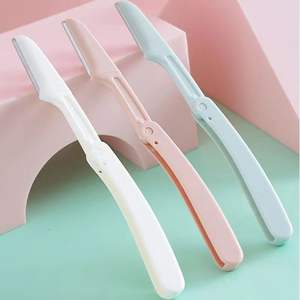 Herramienta de Maquillaje Ecológica con Logotipo, Cuchillas de Acero Inoxidable Reemplazables, Depiladora de Cejas - Product Image 1