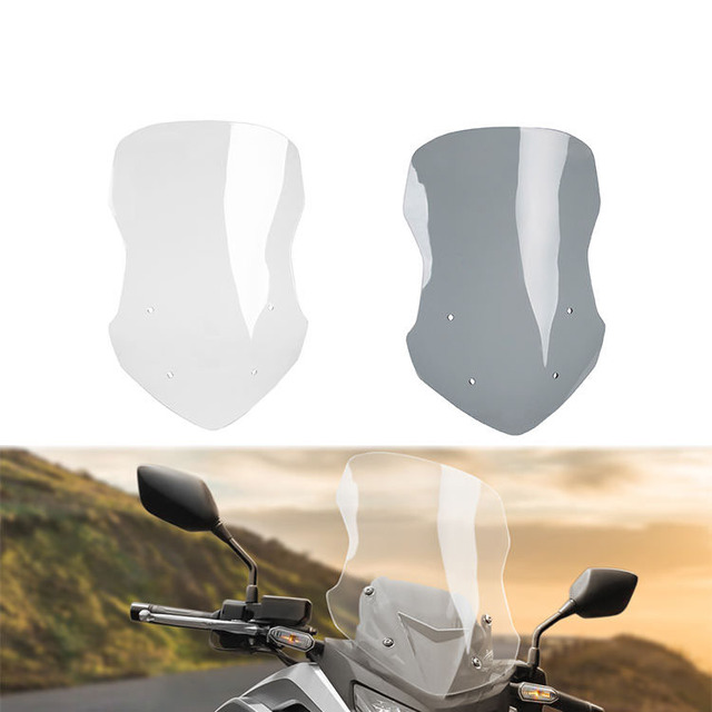 Universal Deflector Windscreen Wind Protector Shield Screen Acrylic PC Motorcycle Wind Deflectors Windshield for Honda