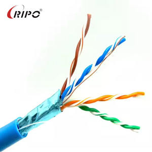 Cable impermeable para exteriores de 4 pares resistente a los rayos UV IP67-UTP/STP/FTP/SFTP Cat5e cobre PVC para redes WiFi de vigilancia - Product Image 3