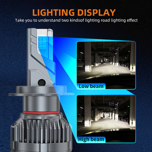 Bombillas LED para Faros Delanteros de Coche SFIDA <span class=keywords><strong>V11</strong></span>, 55 W, 6000 K, Blanco Frío, Embalaje Personalizado, H4 H7 H11 9005 9006 HB3, Luz Alta y Baja, IP68 - Product Image 3