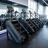 Appareil de fitness commercial de qualité supérieure avec cadre en acier durable pour entraînement cardio, simulateur d'escalade pour salle de sport