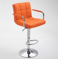 Vente en gros Meubles de bar Hauts de luxe avec cuisine Tabourets de bar Chaise de bar élévatrice en cuir PU