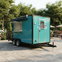 Camion de restauration mobile USA avec cuisine complète, pour snacks, beignets, glaces, hot-dogs, pizzas, burgers, destiné aux restaurants et aux commerçants