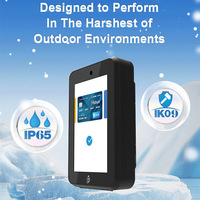 MDB Slave/RS232 Sans Surveillance Solution 4G NFC POS Carte de Fidélité Terminal de Paiement pour Android Self-service Carwashes Robuste CM30