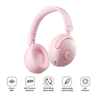 Casque Bluetooth sans fil à réduction de bruit pour enfants, certifié CE, compatible avec les applications, pour jeux sur ordinateur