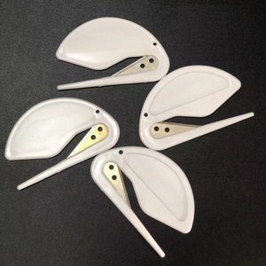 Gladfield Heart Shaped <b>Letter</b> Opener <b>Plastic</b> Stainless Steel Blade Manual Use - Product Image 3