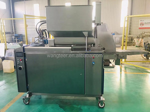 Máquina Automática Industrial para Hacer Hamburguesas, Nuggets <span class=keywords><strong>de</strong></span> Pollo, Empanadas <span class=keywords><strong>de</strong></span> Carne, Prensa para Carne <span class=keywords><strong>de</strong></span> Pescado y Res, Máquina para Hacer Empanadas - Product Image 4