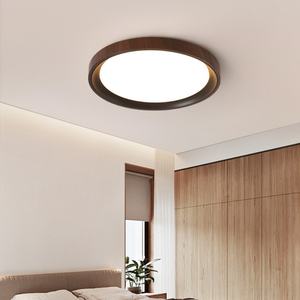 Plafonnier LED moderne nordique en fer IP65, dimmable, blanc, CRI élevé 95, pour salon, chambre à coucher, loft, rail, décoration minimaliste pour la maison - Product Image 2