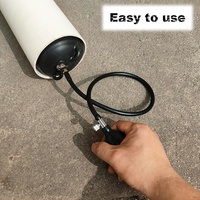 Bouchons gonflables pneumatiques pour tuyaux de 2, 3, 4 et 6 pouces – Bouchons de tuyauterie en caoutchouc gonflables pour la construction de pipelines et la blocage d'eau (type airbag)