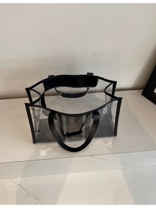 Nuova Borsa Tote Trasparente in PVC da Donna 2025, Grande Capacità, Alta Qualità, per Viaggi e Pendolarismo, con Cerniera - Product Image 5