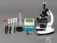 Phenix 100/600/1200X Portable Monocular Children's Toy Biological Microscope Kit for Kids Education